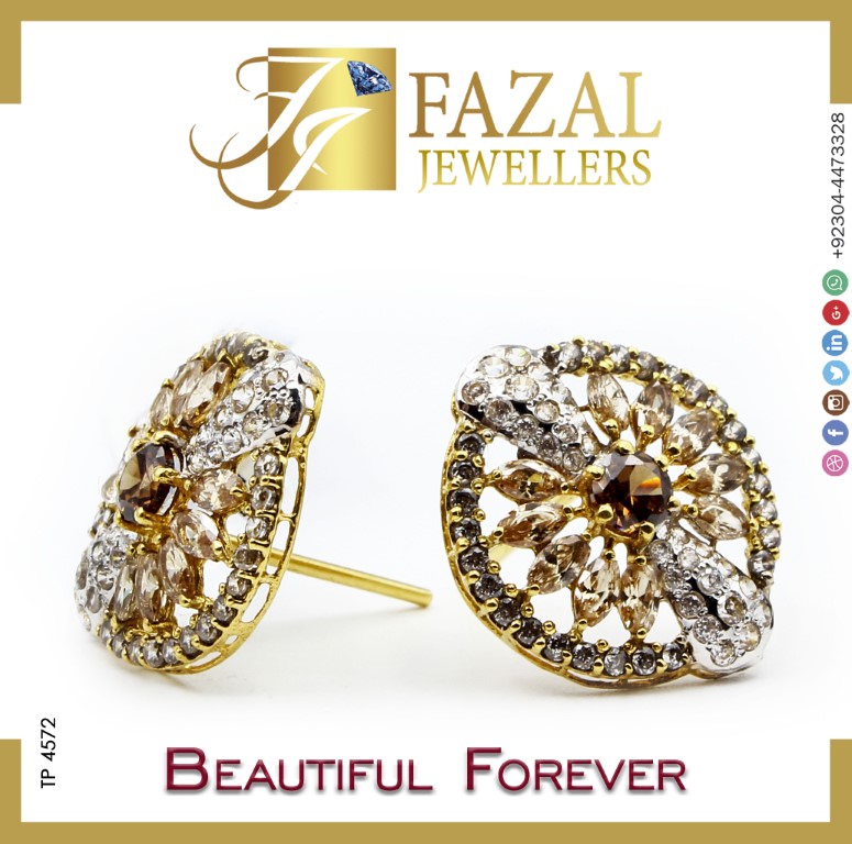 Gold Hoops Earrings – Ishal Fatima