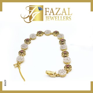 Gold Bracelet Design 030 - Fazal Jewellery & Watches