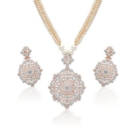 Gold Necklace Set Design