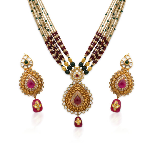 Gold Necklace Set Design