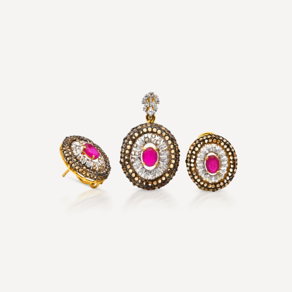 Gold Locket Set