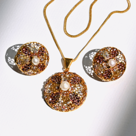 Gold Locket Set
